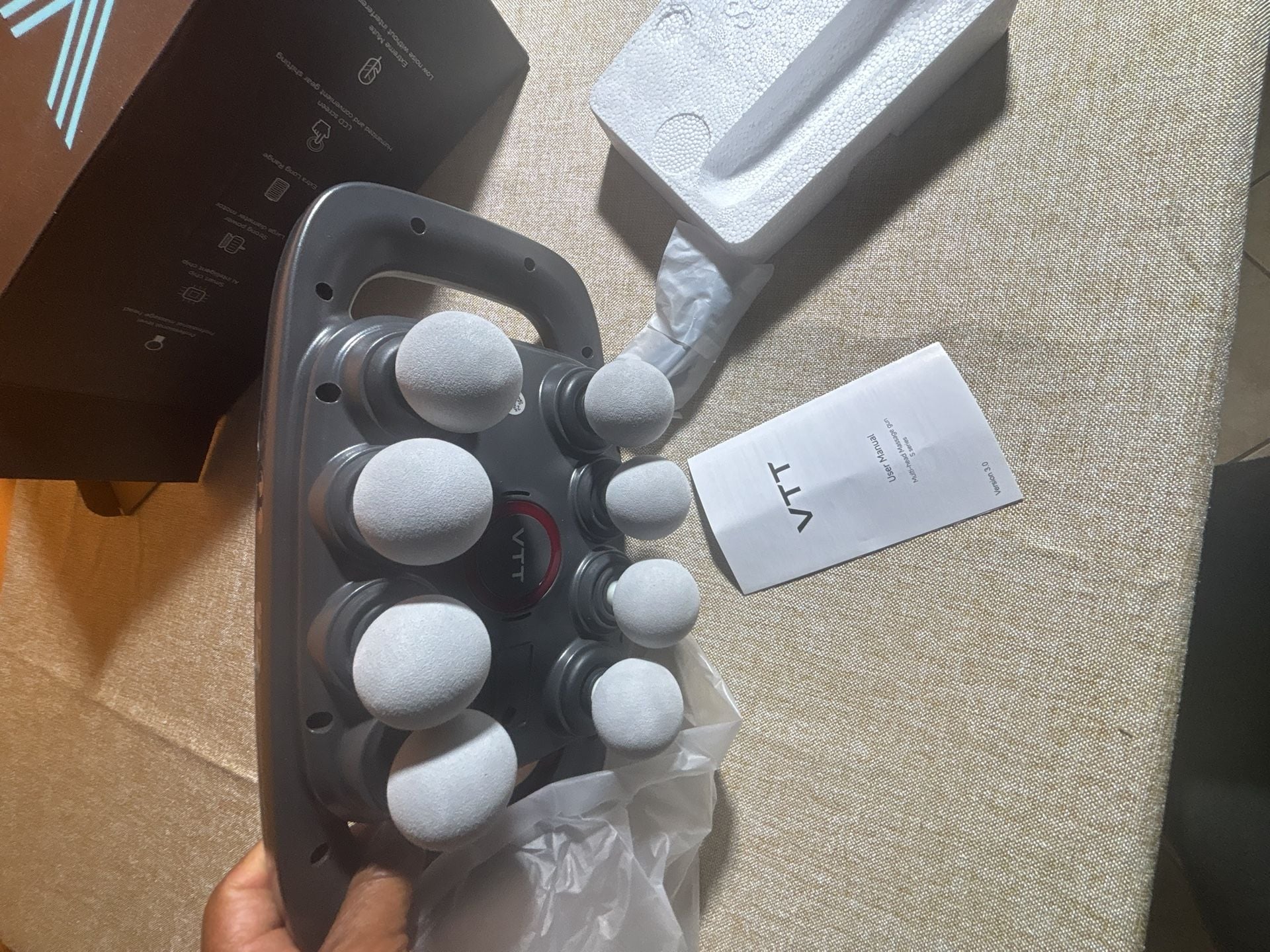 VTT Multi-Head Massage Gun Professional S Series 7