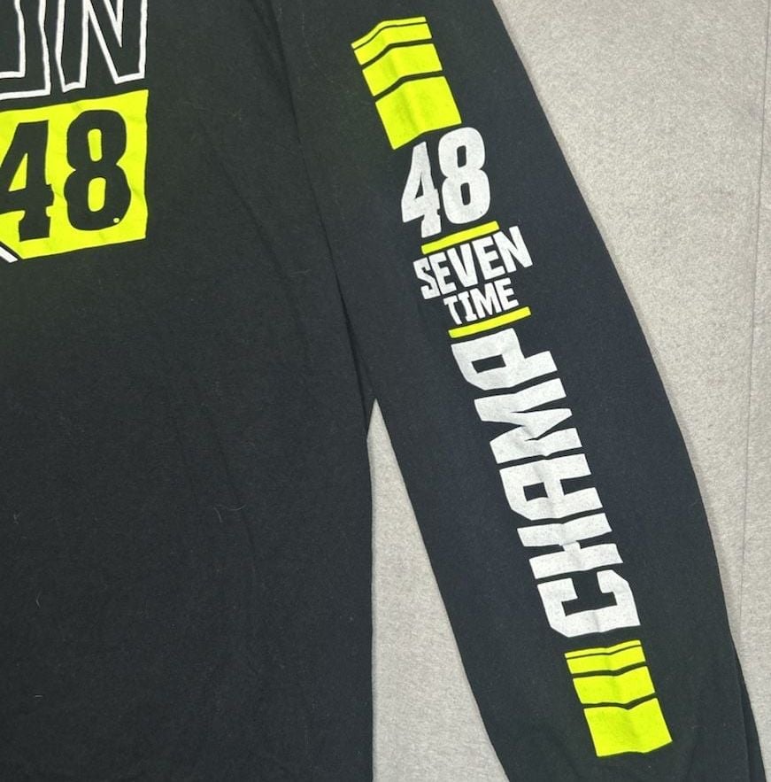 Hendrick Motorsports Jimmie Johnson 48 Seven Time Champ Black Long Sleeve 5