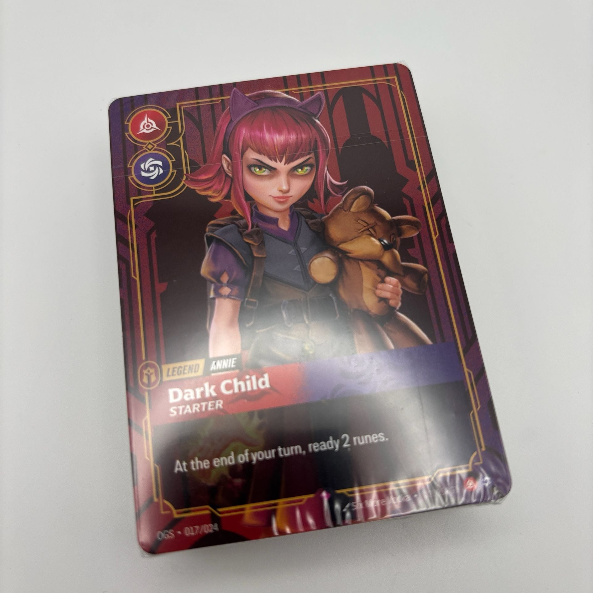Riftbound LOL TCG Proving Grounds Annie Dark Child Deck - SEALED 1