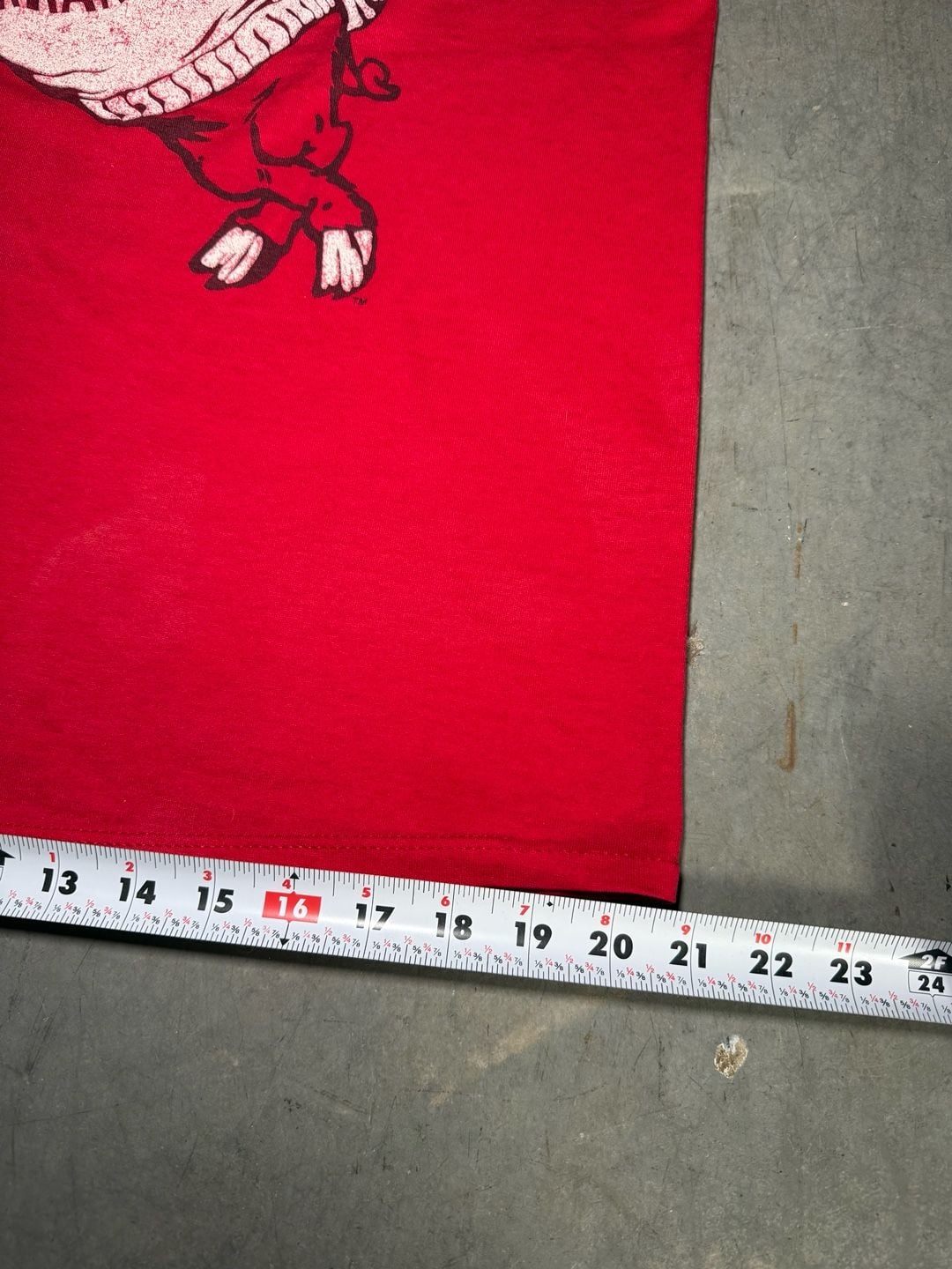 80s Jerzees Arkansas Razorbacks T-Shirt Size L 5