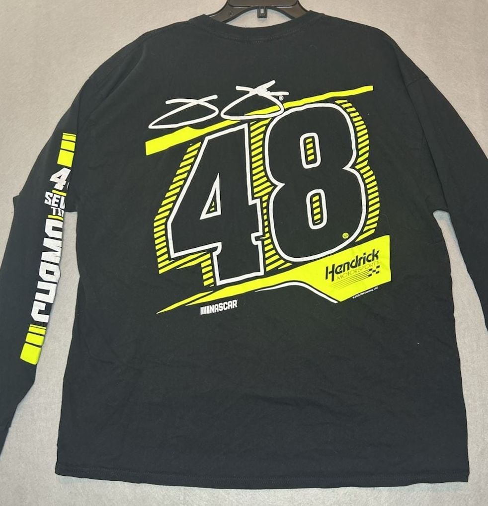 Hendrick Motorsports Jimmie Johnson 48 Seven Time Champ Black Long Sleeve 9