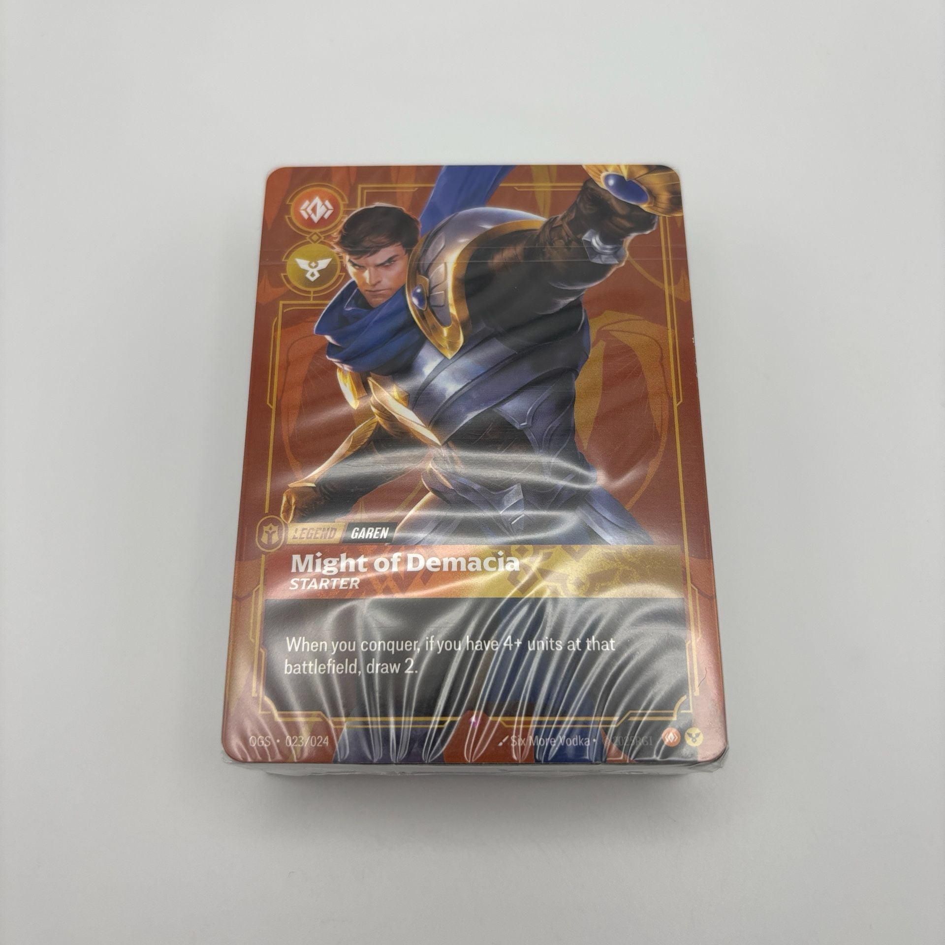 Riftbound LOL TCG Proving Grounds Garen Might of Demacia Deck - SEALED 1