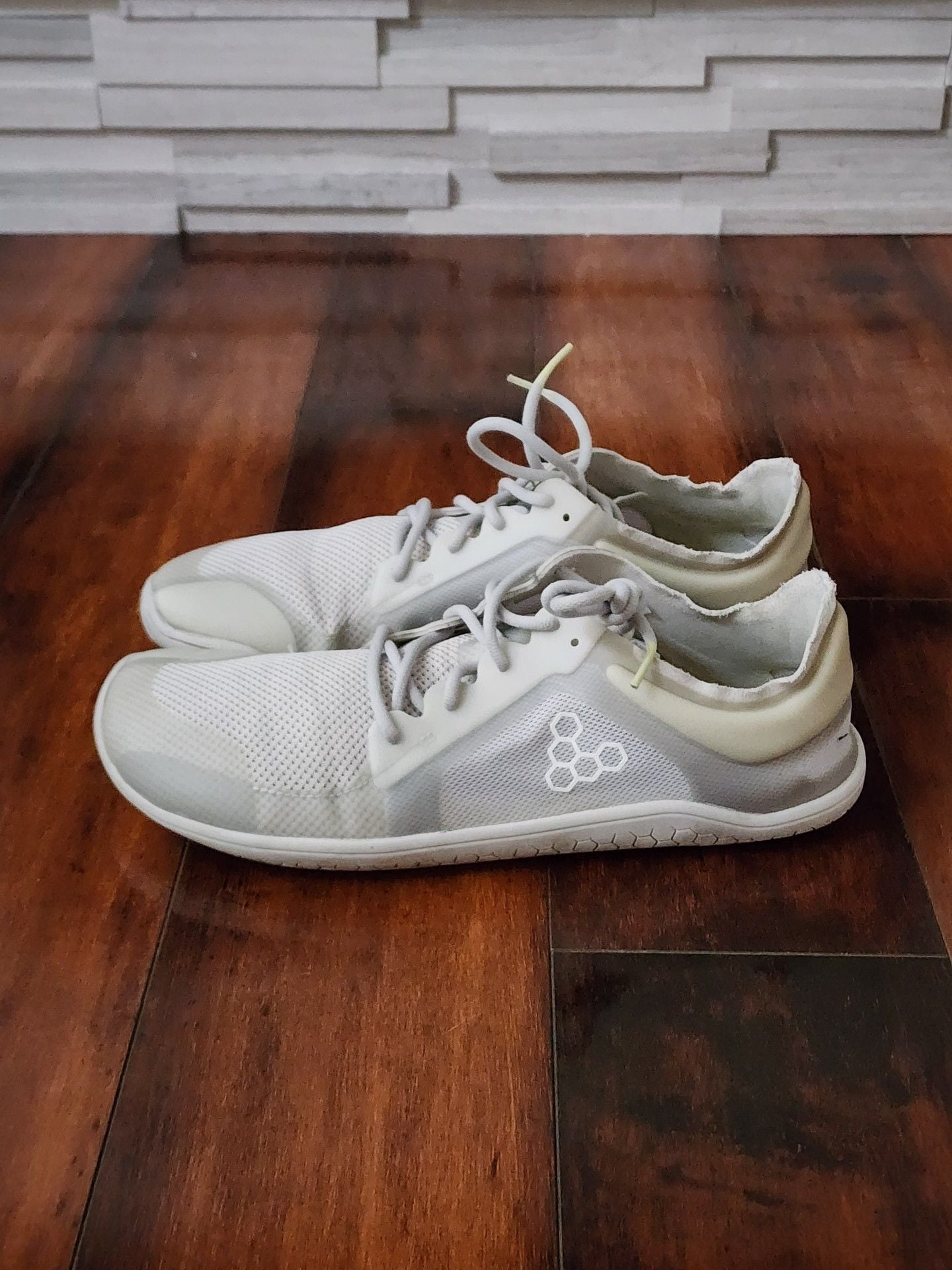 Vivobarefoot Primus Lite III White Minimalist Running Shoes 5