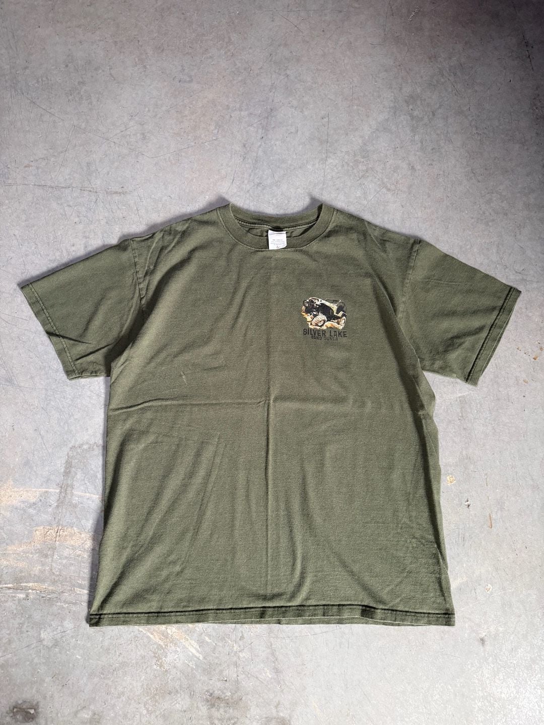 00s Anvil Silver Lake Sand Dunes Do It On All Fours T Shirt 3