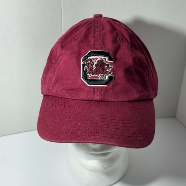 South Carolina Gamecocks Block C Hat Maroon Baseball Cap