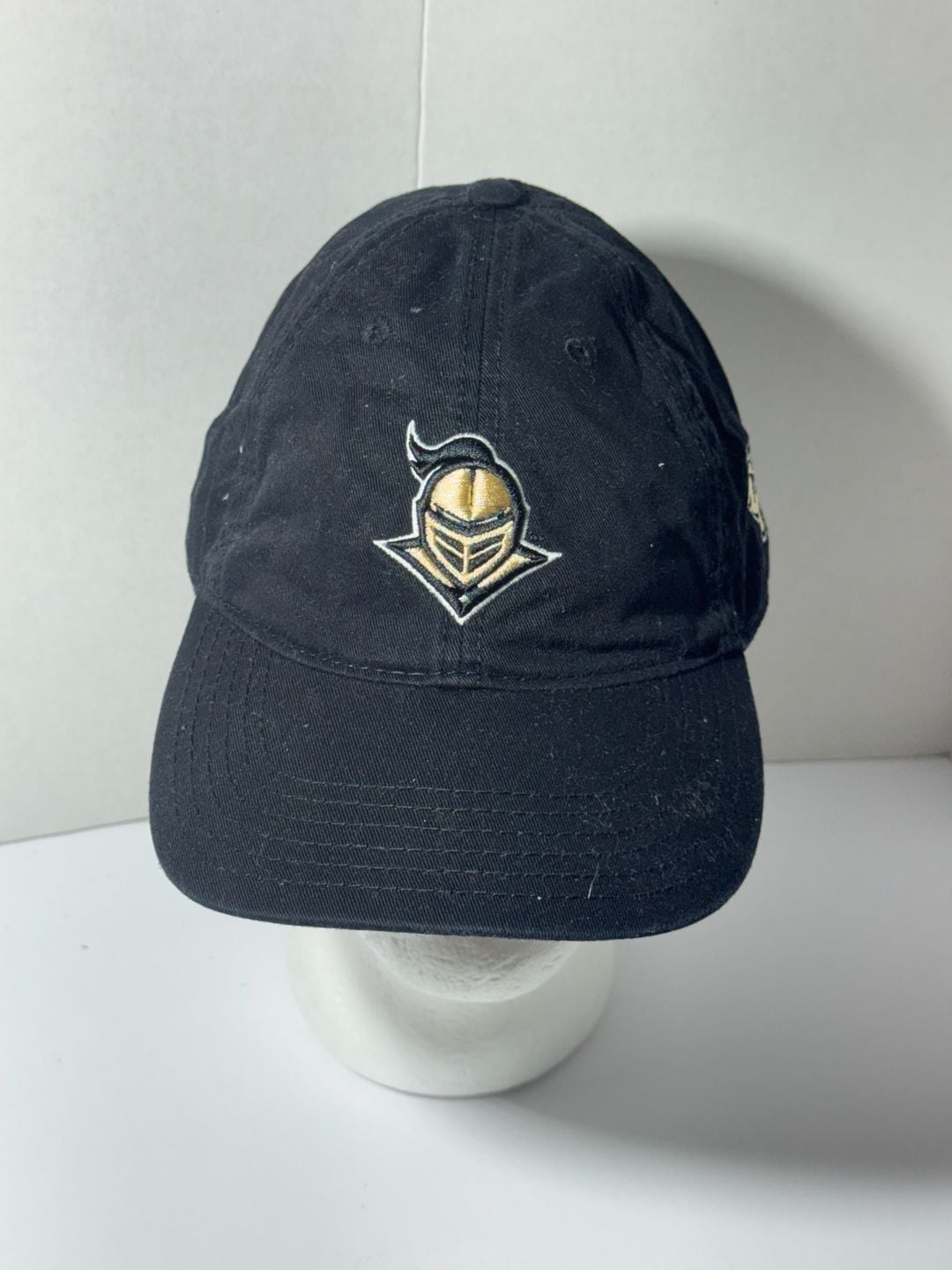 Legacy UCF Knights Black Adjustable Hat with Knight Head Logo 2