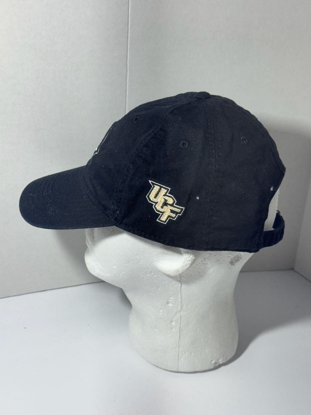 Legacy UCF Knights Black Adjustable Hat with Knight Head Logo 3