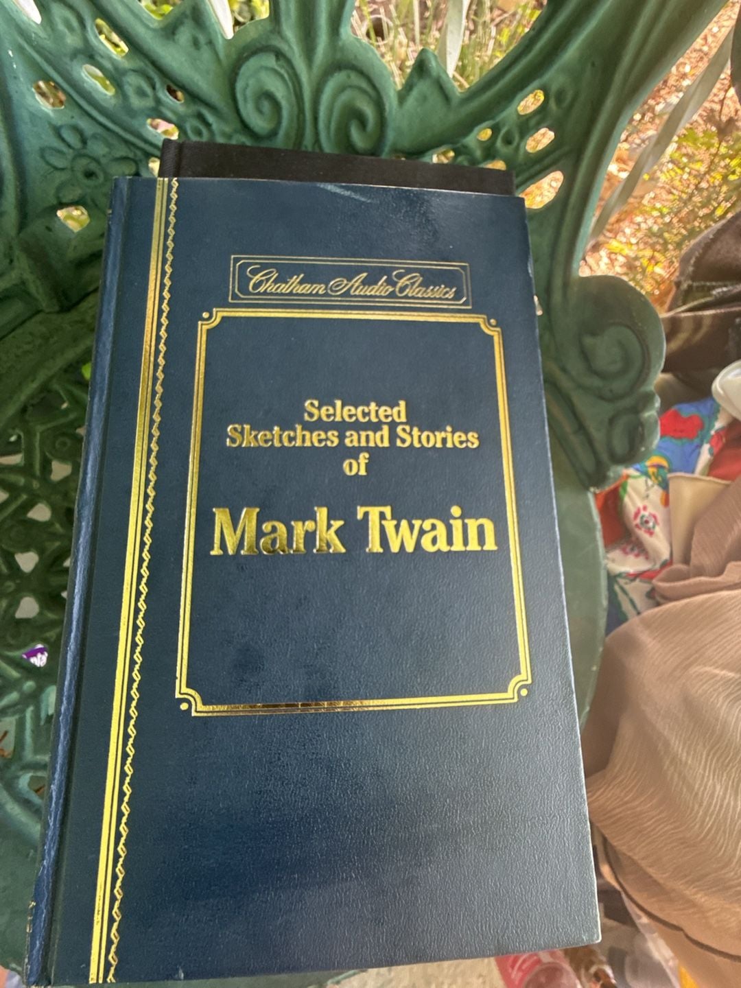 Chatham Audio Classics Selected Sketches and Stories of Mark Twain Book and 1