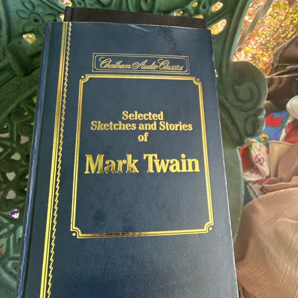 Chatham Audio Classics Selected Sketches and Stories of Mark Twain Book and