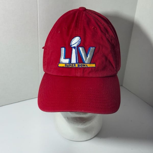 Fan Favorite Super Bowl LIV Red Adjustable Hat Cap