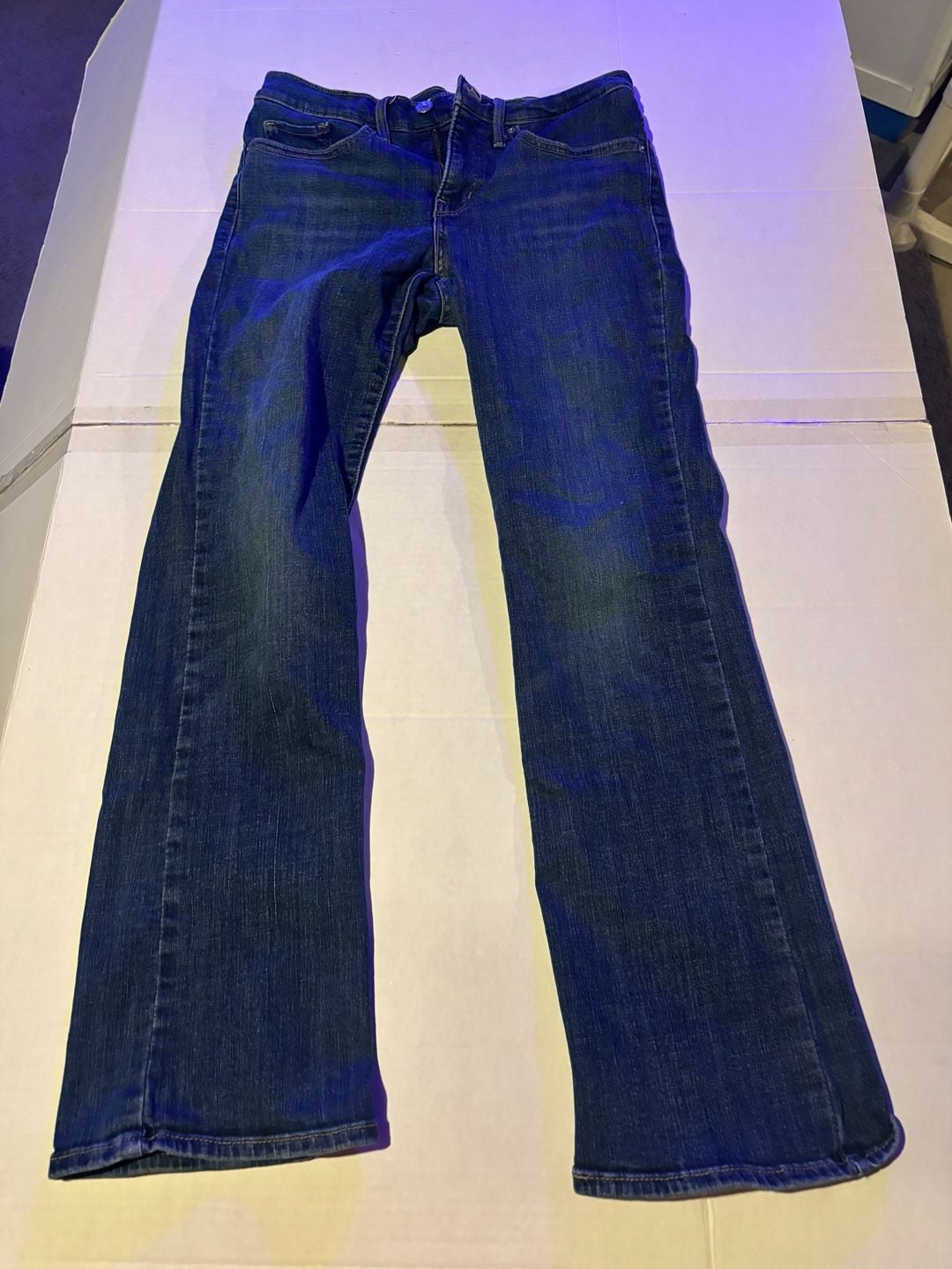 Levi's 315 Shaping Bootcut Dark Wash Denim Jeans Size 27 2
