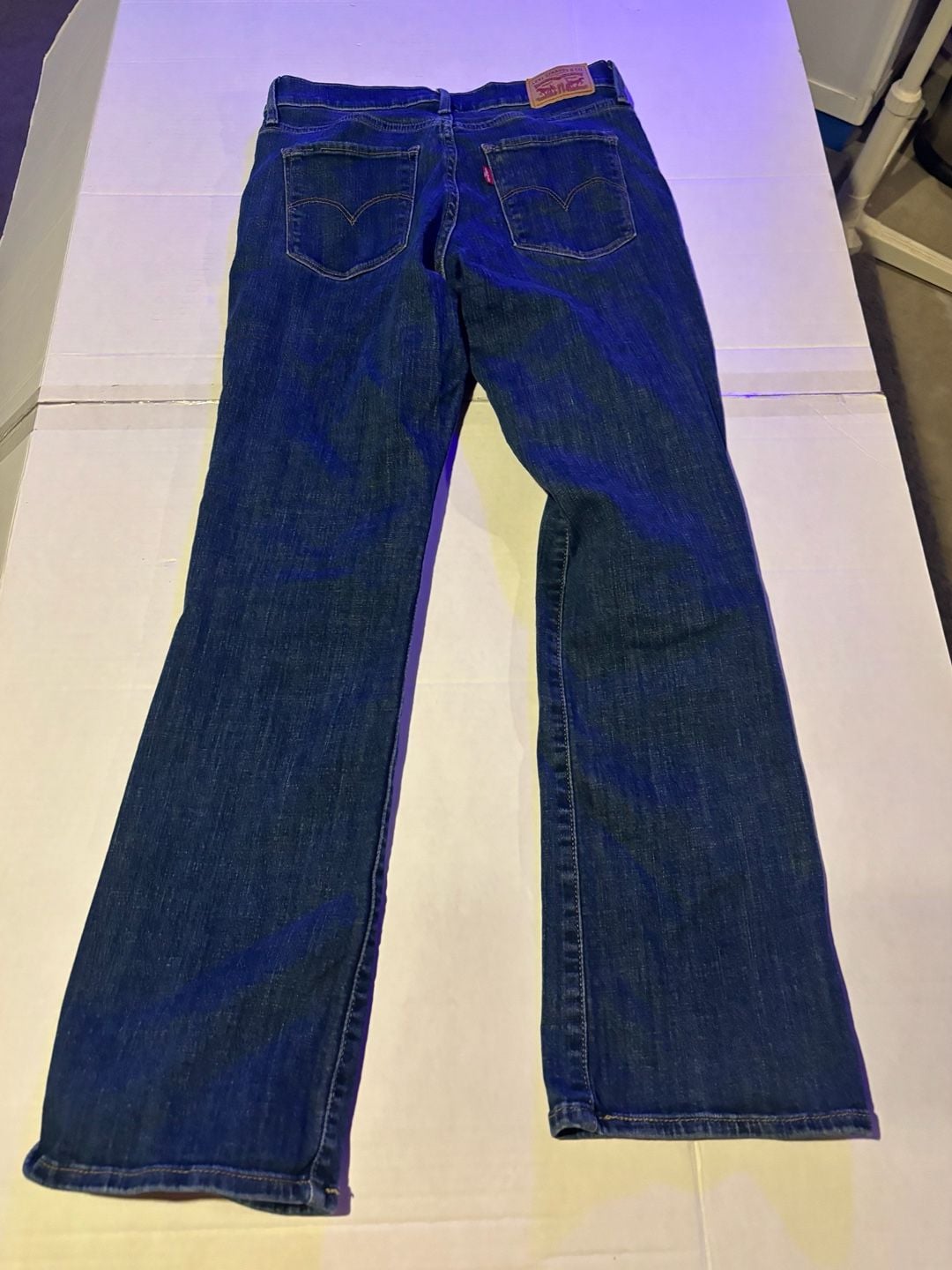 Levi's 315 Shaping Bootcut Dark Wash Denim Jeans Size 27 7