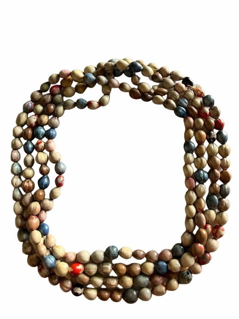Vintage Multi Strand Seed Bead Necklace 2