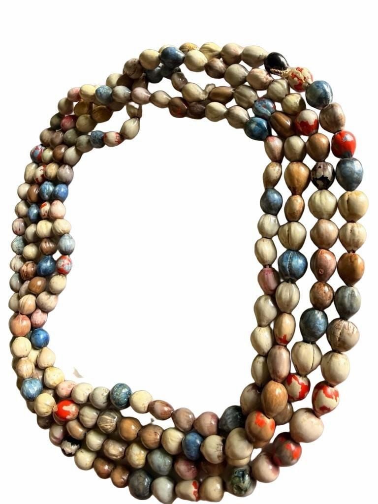 Vintage Multi Strand Seed Bead Necklace 6