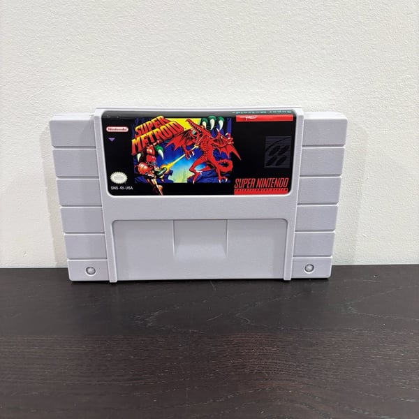 Nintendo Super Metroid Giant Cartridge Wall Decor