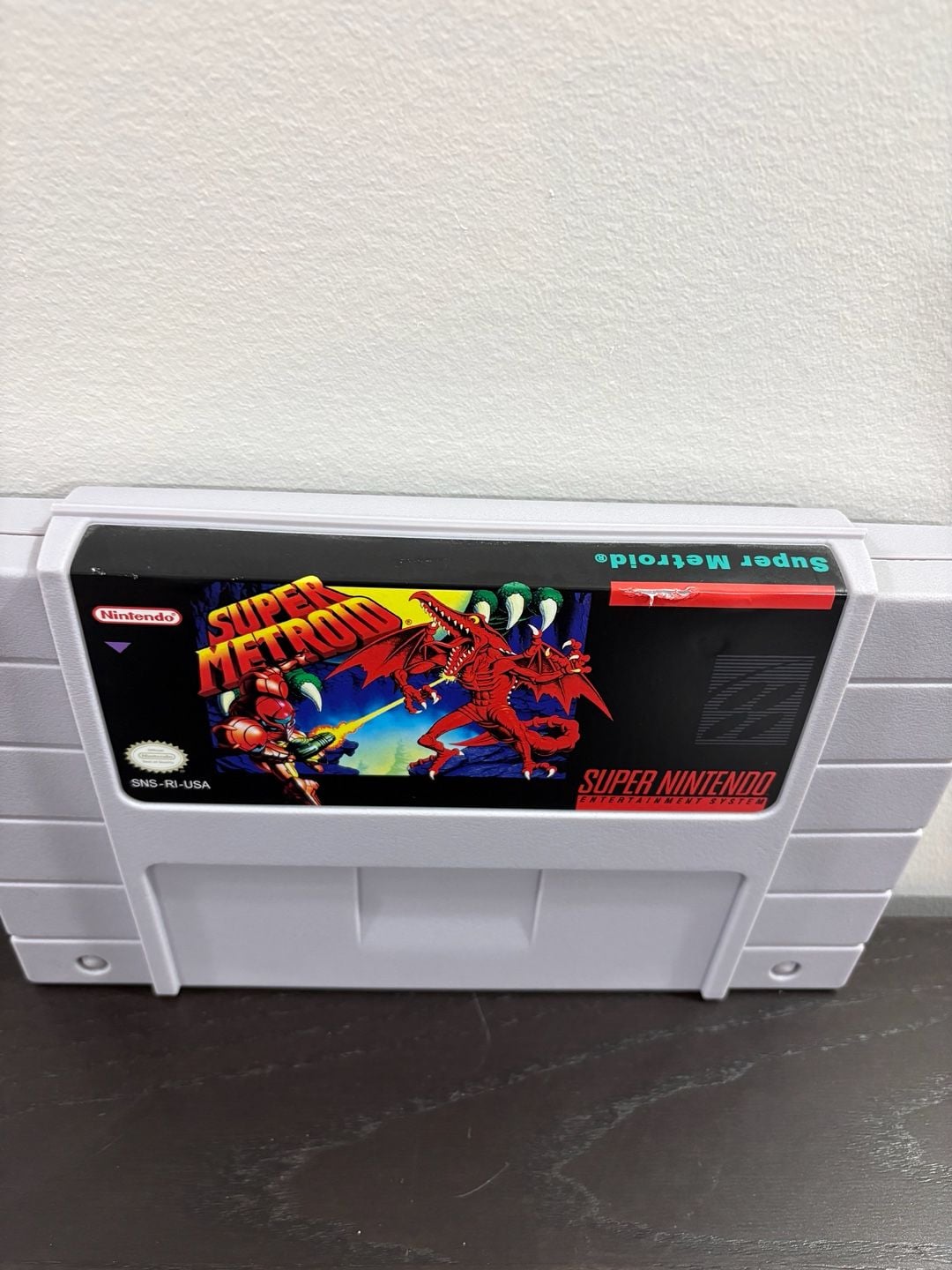 Nintendo Super Metroid Giant Cartridge Wall Decor 2