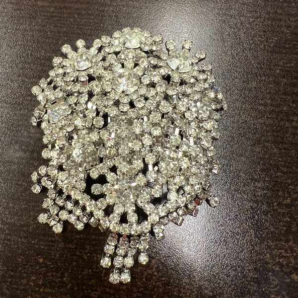 CAMROSE & KROSS Audrey Hepburn “Unforgettable” Collection Crystal Brooch, NWB