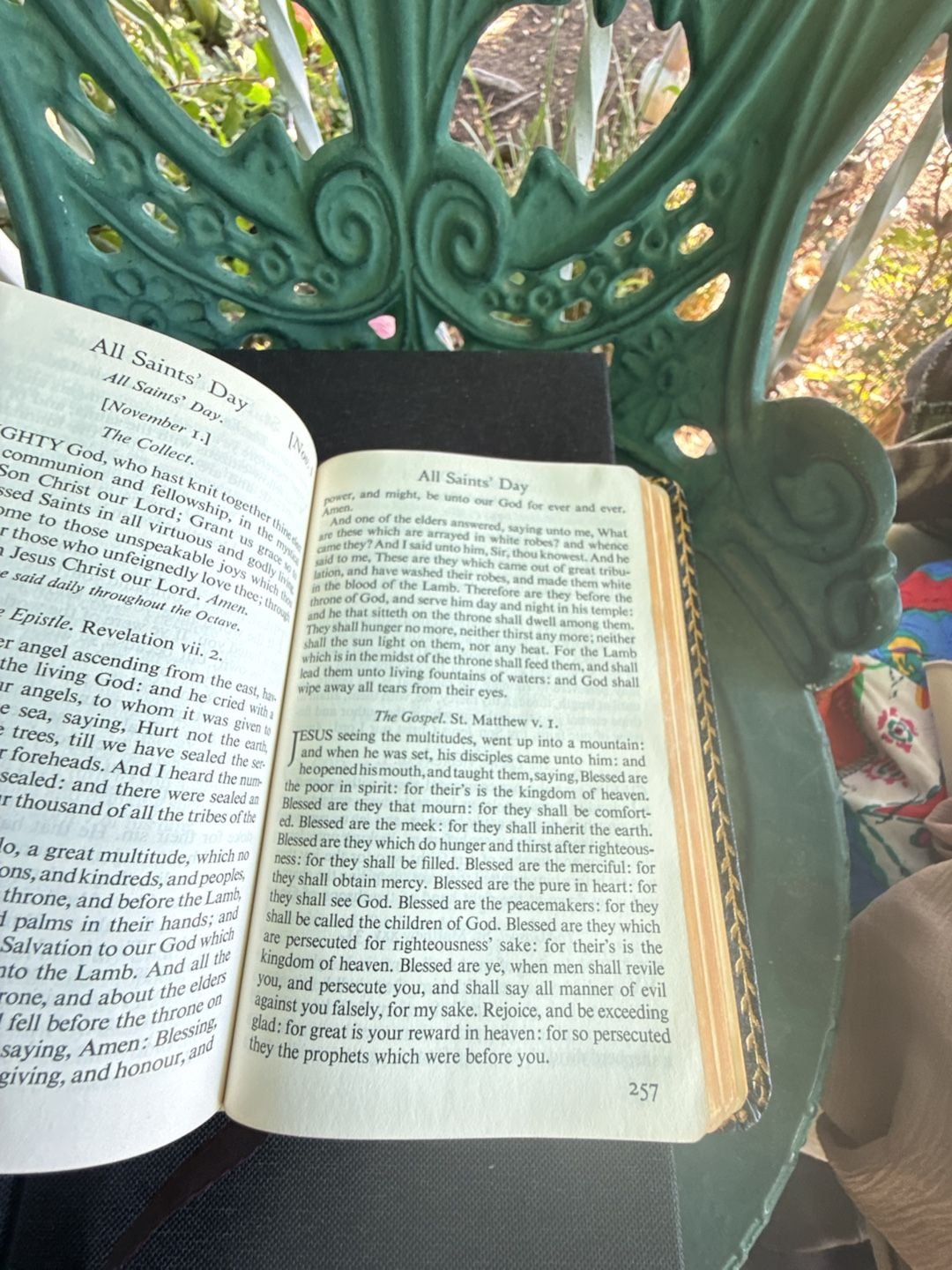 The Book of Common Prayer 1953 Seabury Press Leather Gold Cross 8