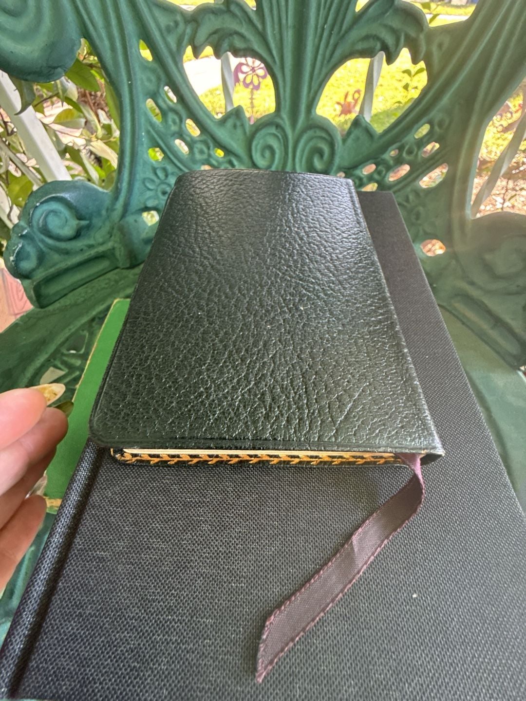 The Book of Common Prayer 1953 Seabury Press Leather Gold Cross 10