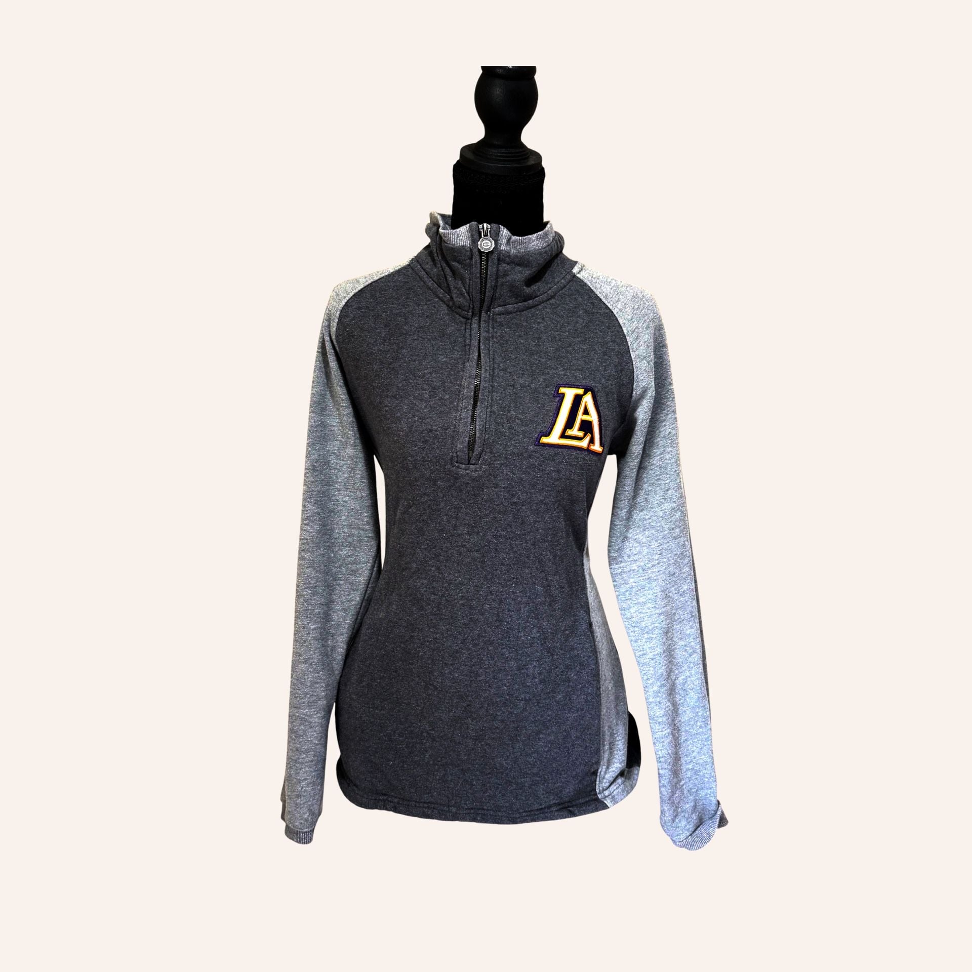 Y2K Champion LA Quarter Zip Pullover Size M 2