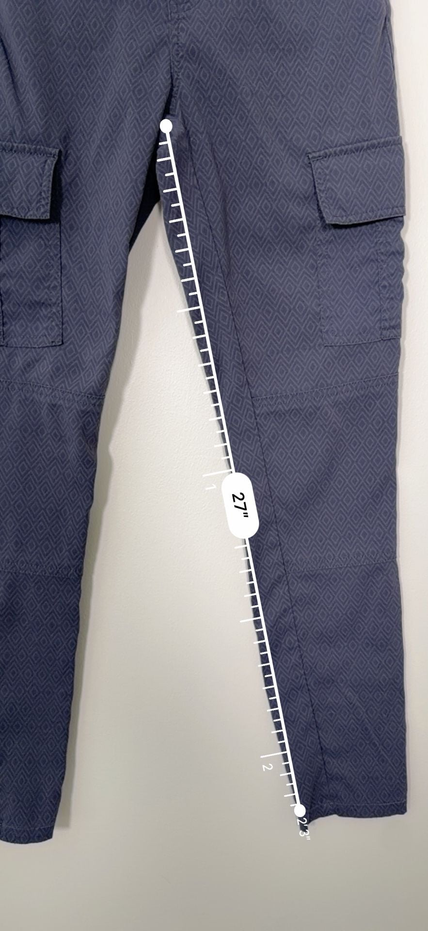Prana Cargo Pants Size 2 Black Patterned Skinny 8
