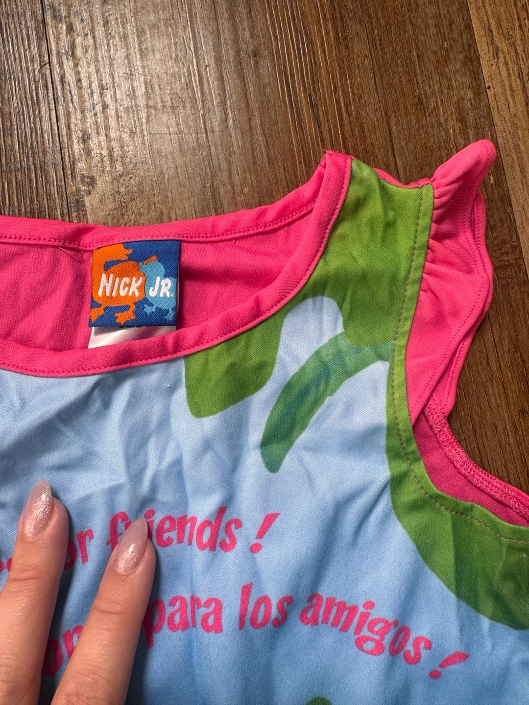 2004 Nick Jr. Dora The Explorer Nightgown Size 5 4