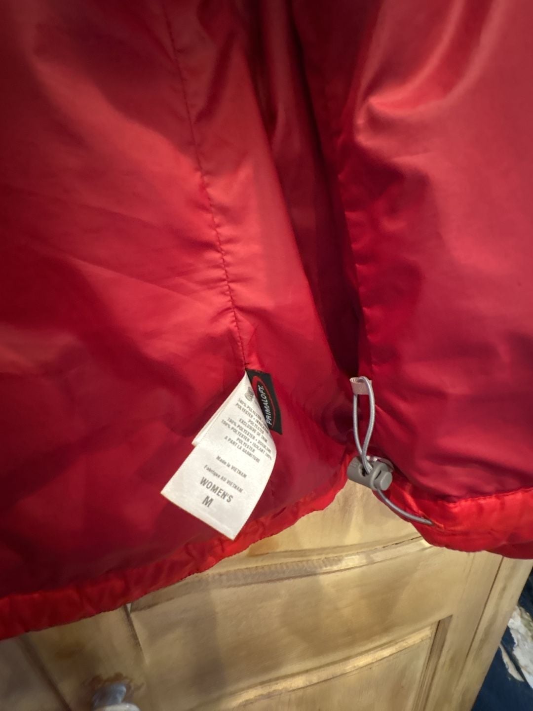 Patagonia Nano Puff Jacket Size M Red Primaloft Quilted 6
