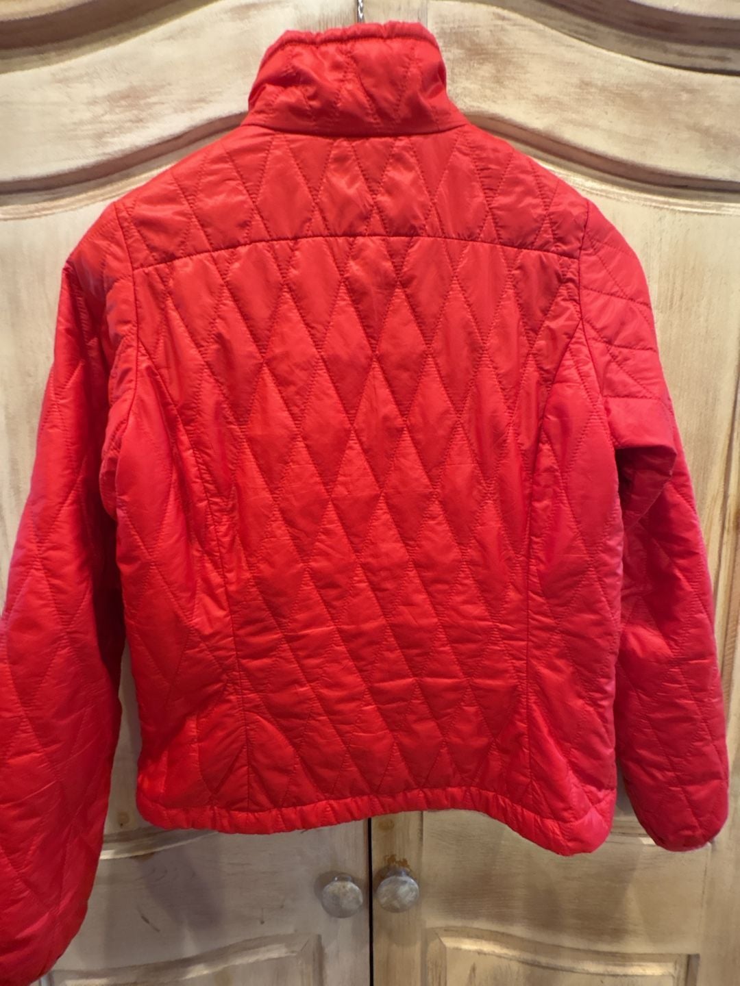 Patagonia Nano Puff Jacket Size M Red Primaloft Quilted 7