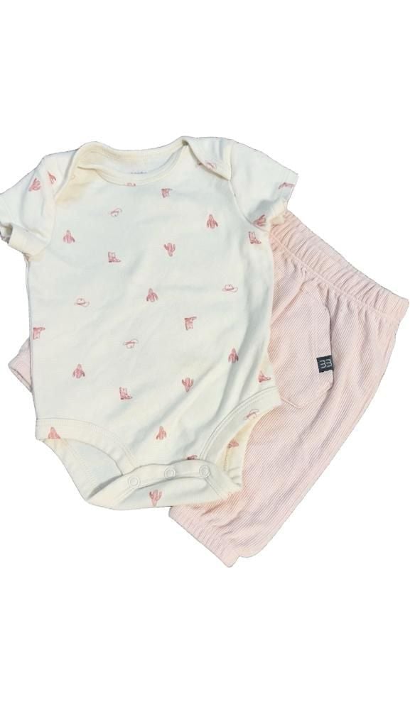 Baby Neutral basics, Pocket Pant, and onsie (western theme) 3