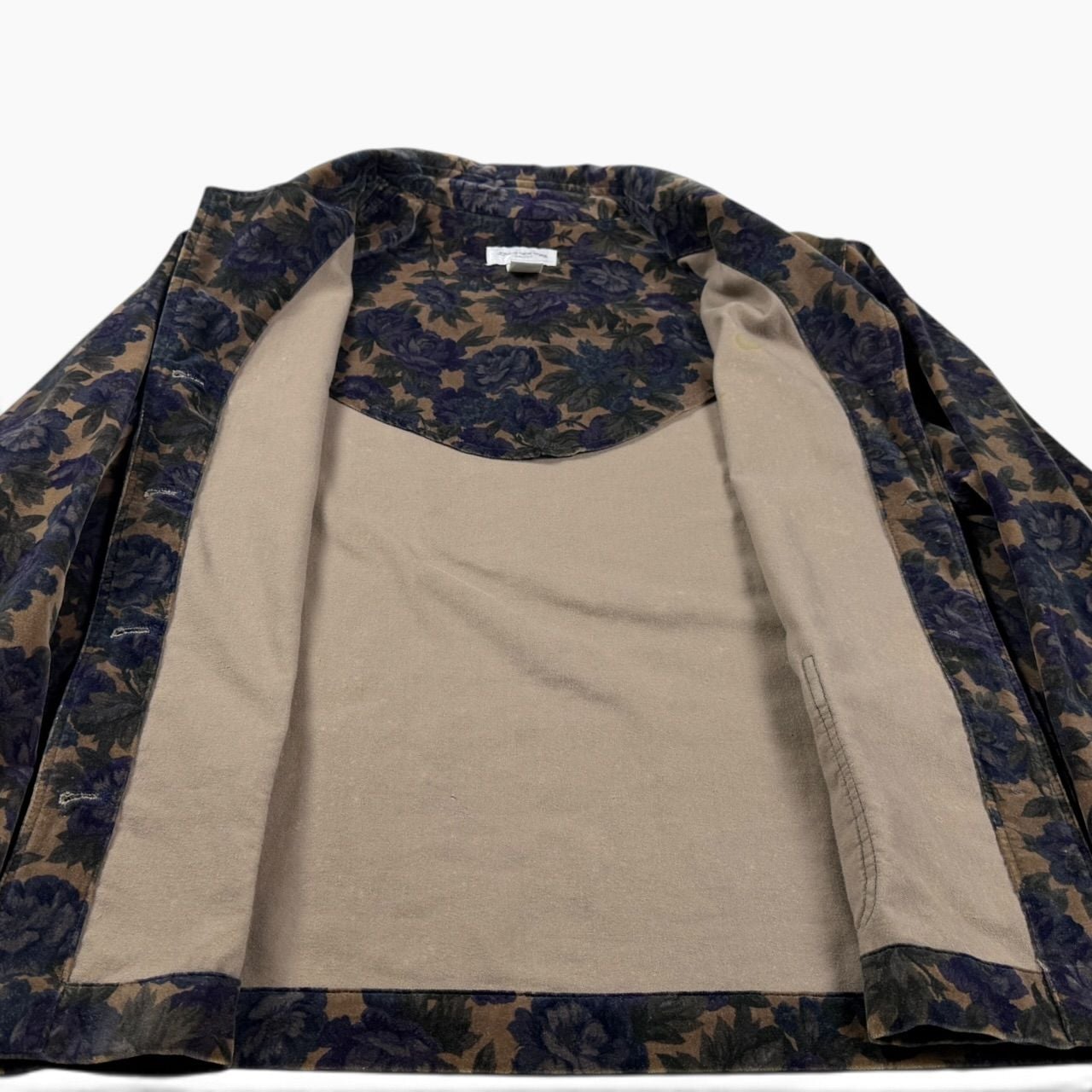 Vintage 90s Floral Overshirt Jacket L 6