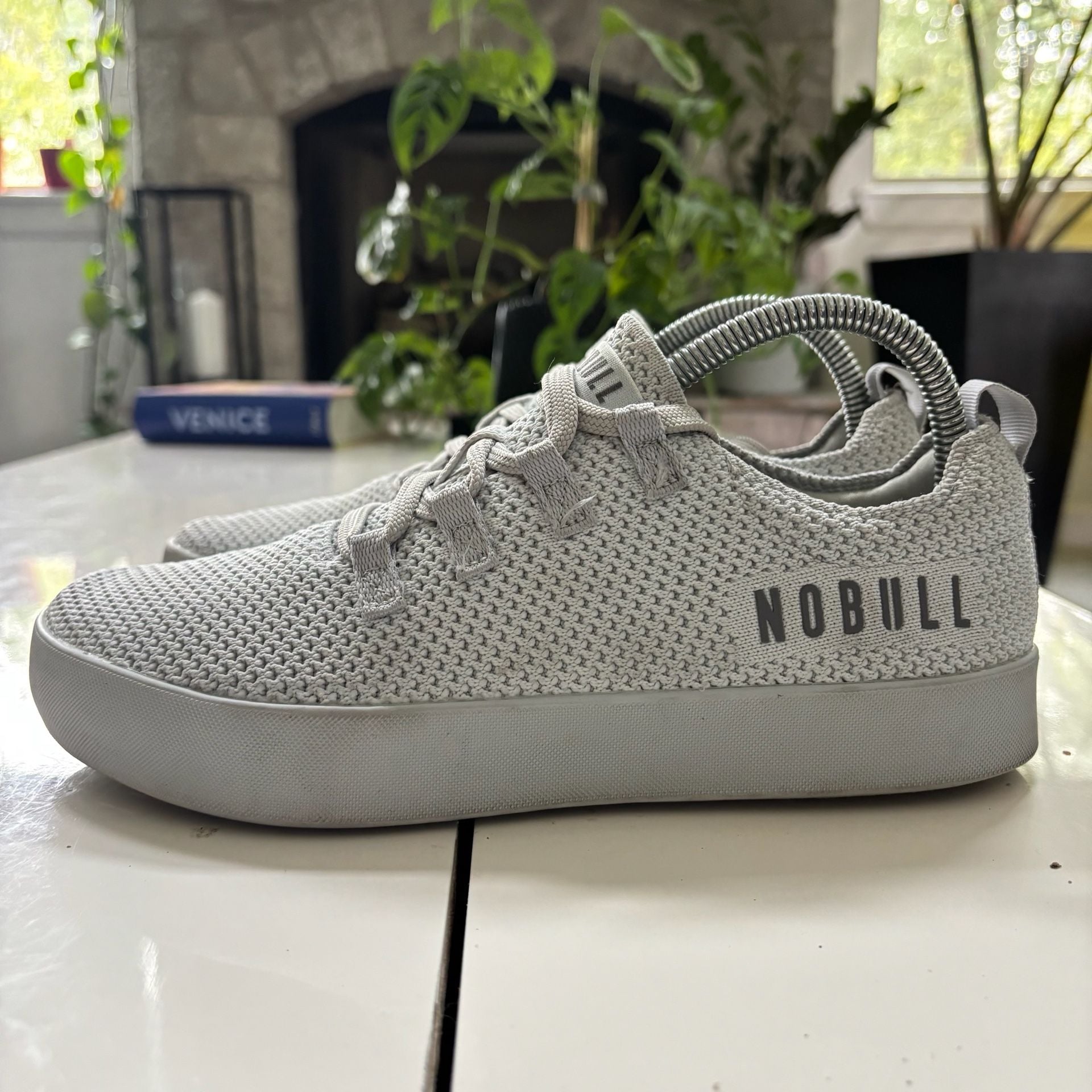 Nobull Knit Runner Size Unisex M 7 / W 8.5 Gray Athletic Shoes 7