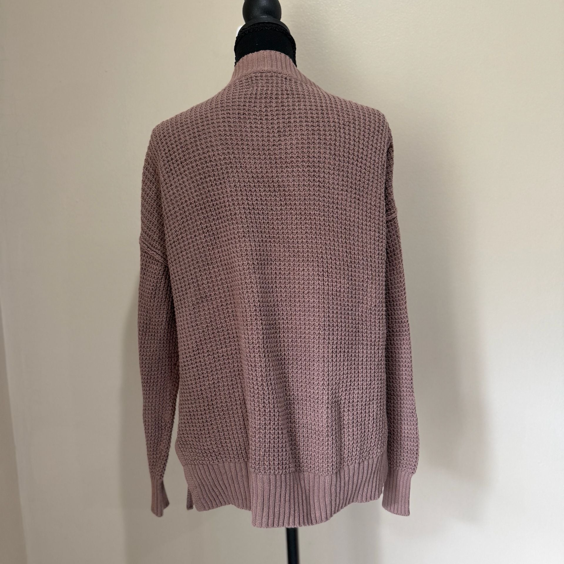 Cottagecore Chunky Knit Cardigan XS 2