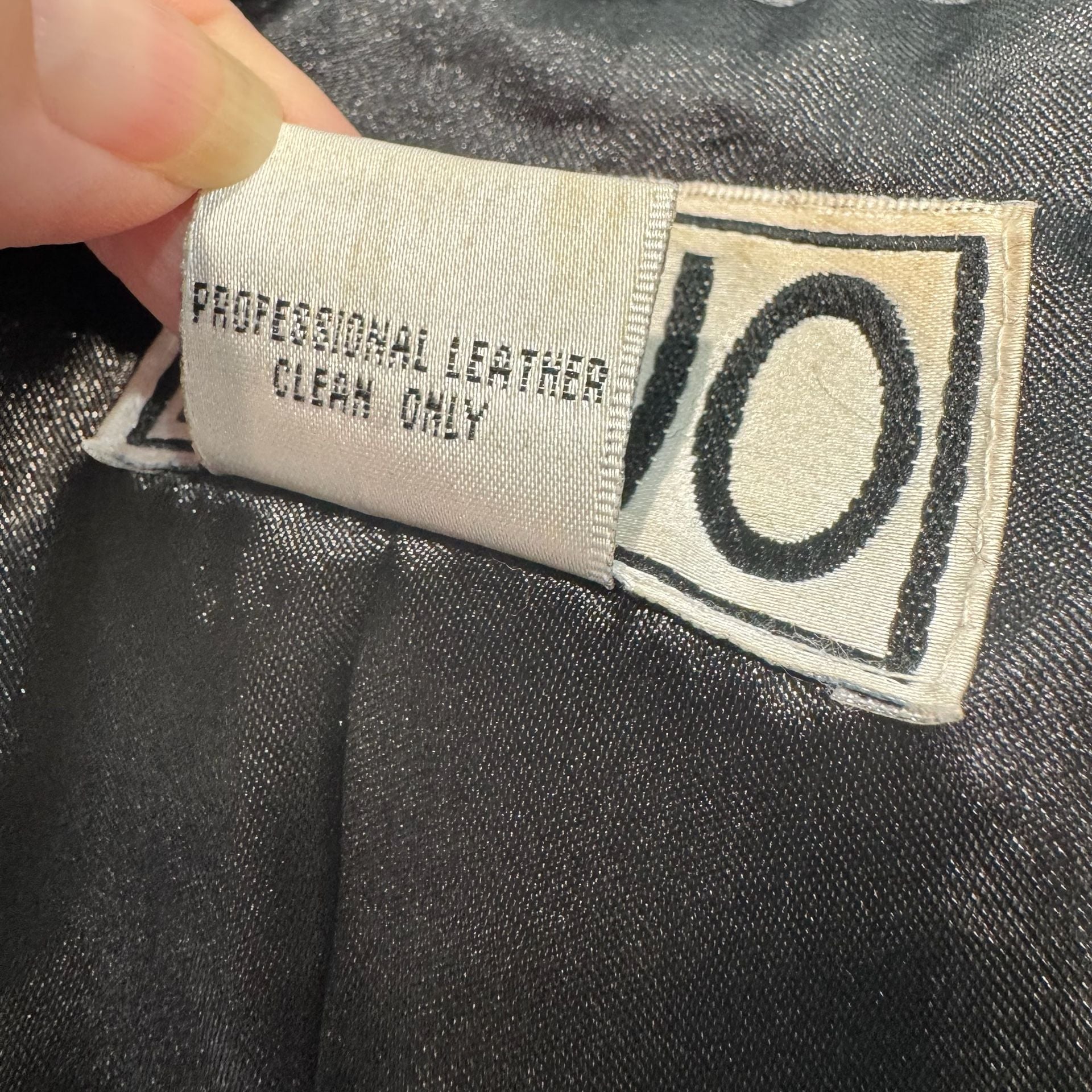 Vintage 90s Clio Leather Black Leather Blazer Jacket Women’s Size 14 Longline 7