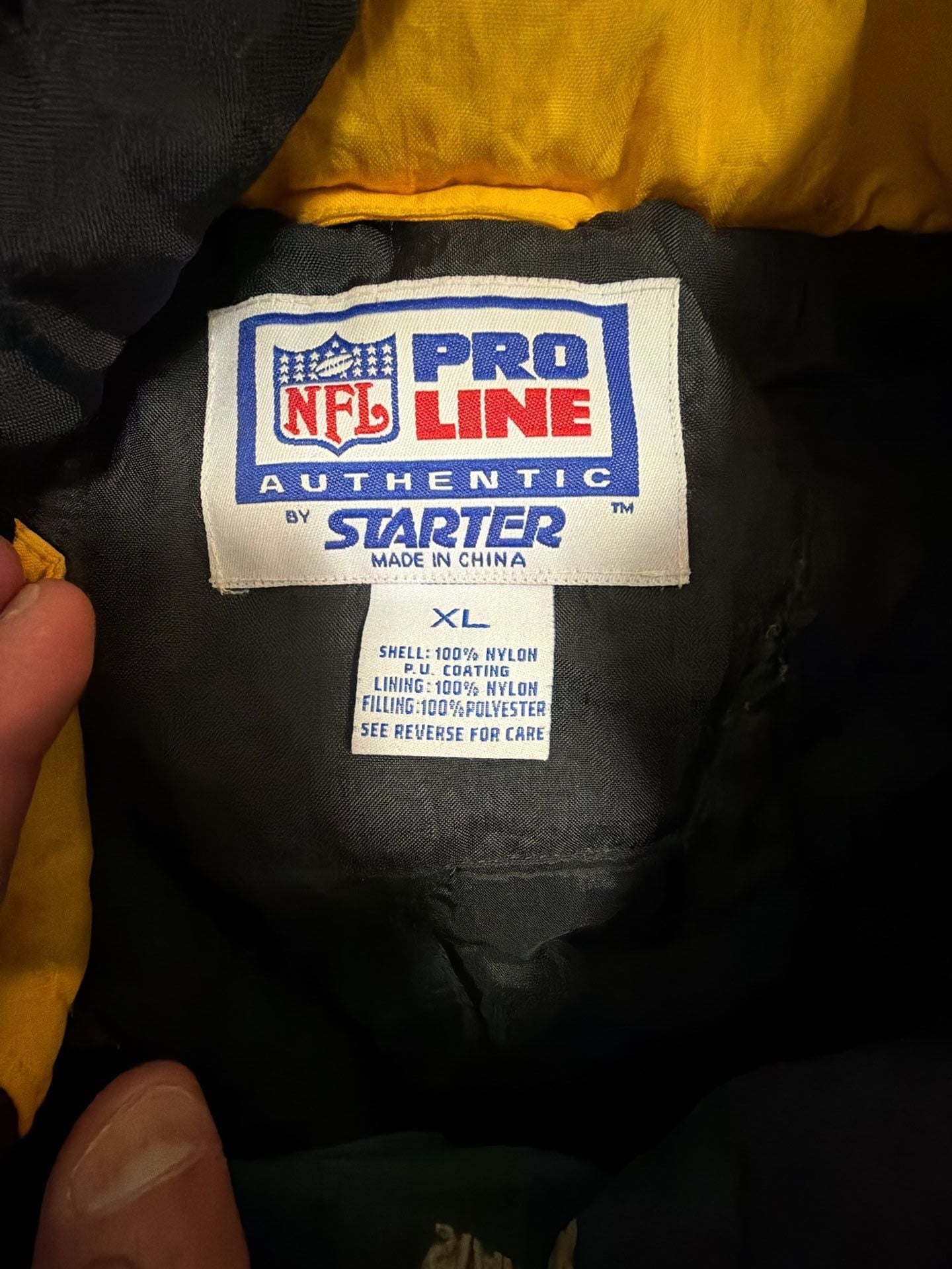 Starter Pittsburgh Steelers Pullover Jacket Vintage NFL 1/2 Zip 8