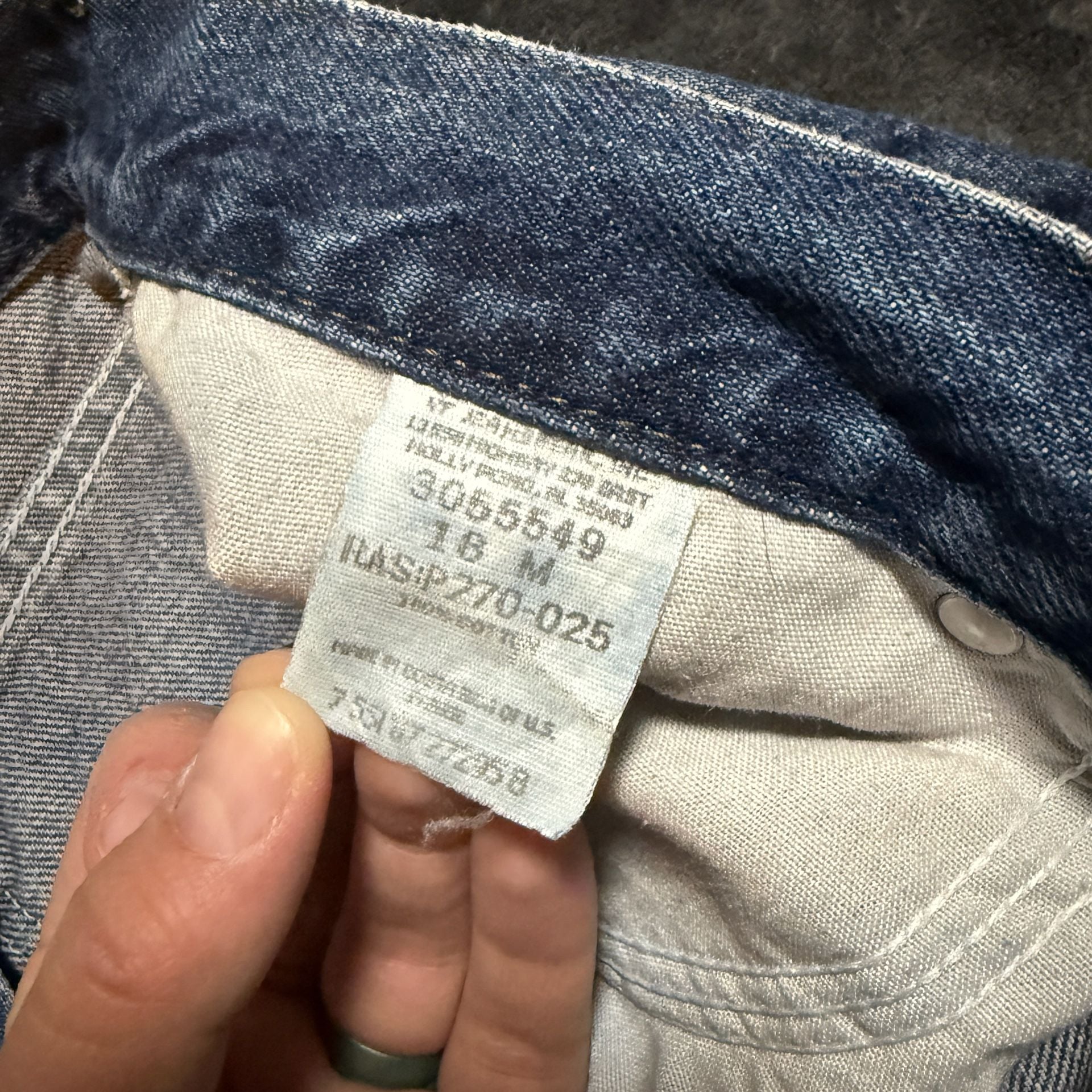 Lee Jeans Size 18 M Blue Denim High Rise Mom Jeans 5