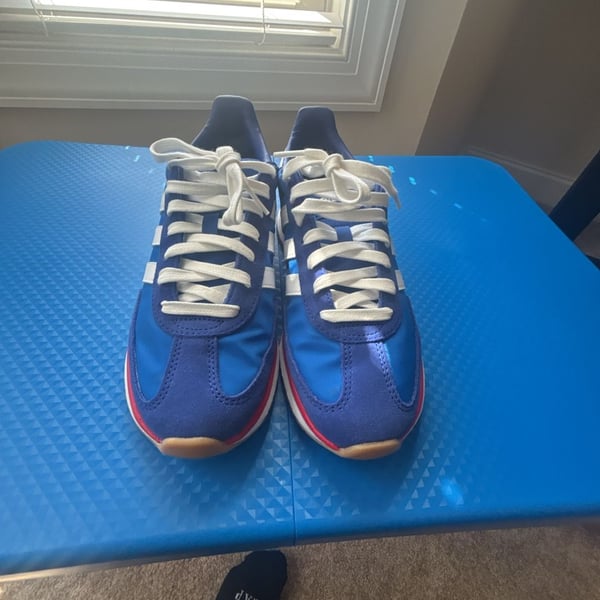 Adidas Run 70s 2.0 Size 8 Blue White Sneakers Shoes