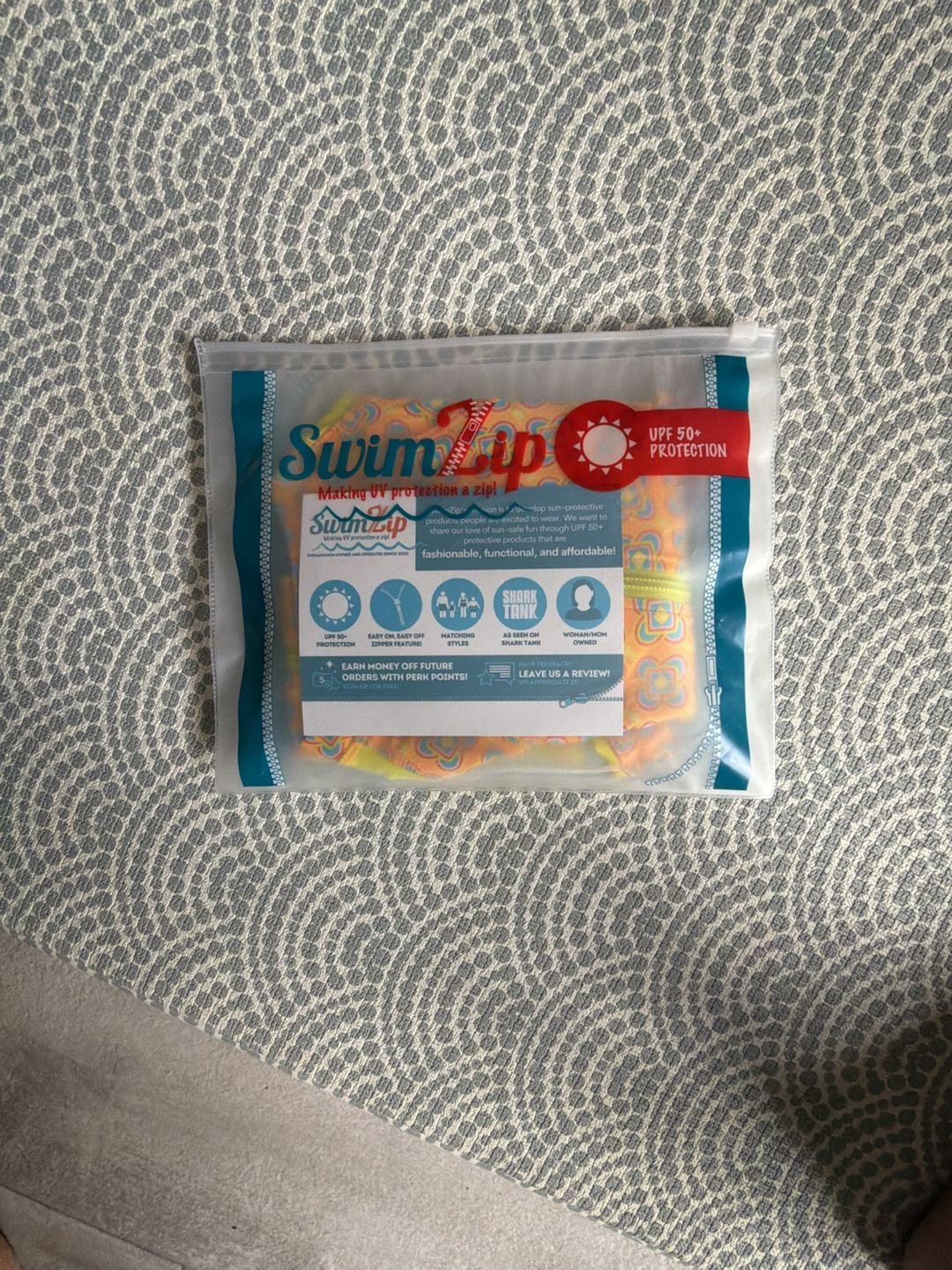 SwimZip Hamptons Getaway 0-6M Swimsuit Set 1