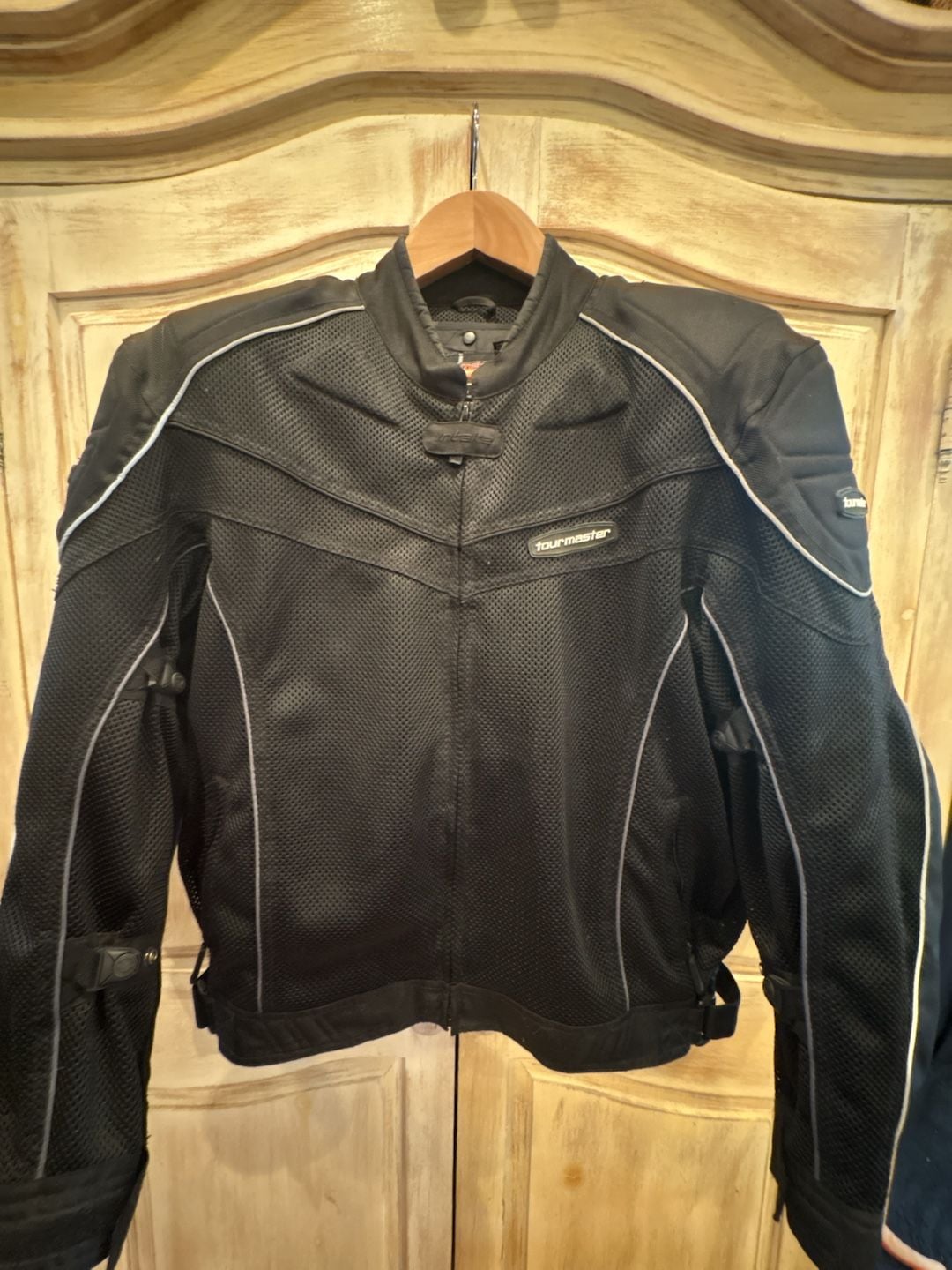 Tourmaster Intake Series 2 Jacket Size XXL/48 Black Mesh Motorcycle 2