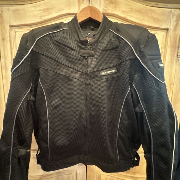 Tourmaster Intake Series 2 Jacket Size XXL/48 Black Mesh Motorcycle