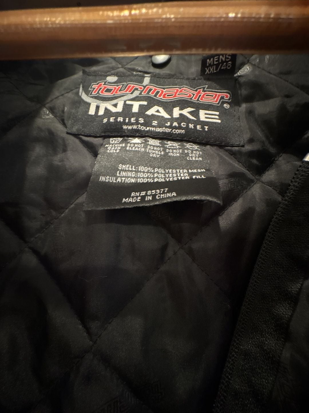 Tourmaster Intake Series 2 Jacket Size XXL/48 Black Mesh Motorcycle 3