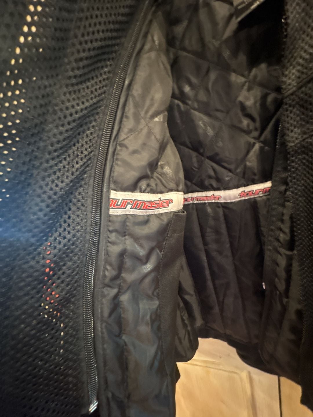 Tourmaster Intake Series 2 Jacket Size XXL/48 Black Mesh Motorcycle 6