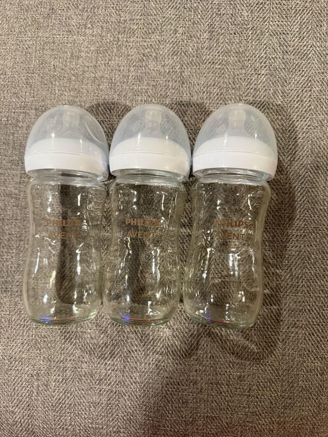 Philips Avent Natural Glass Baby Bottle Size 9 oz 3-Pack 1