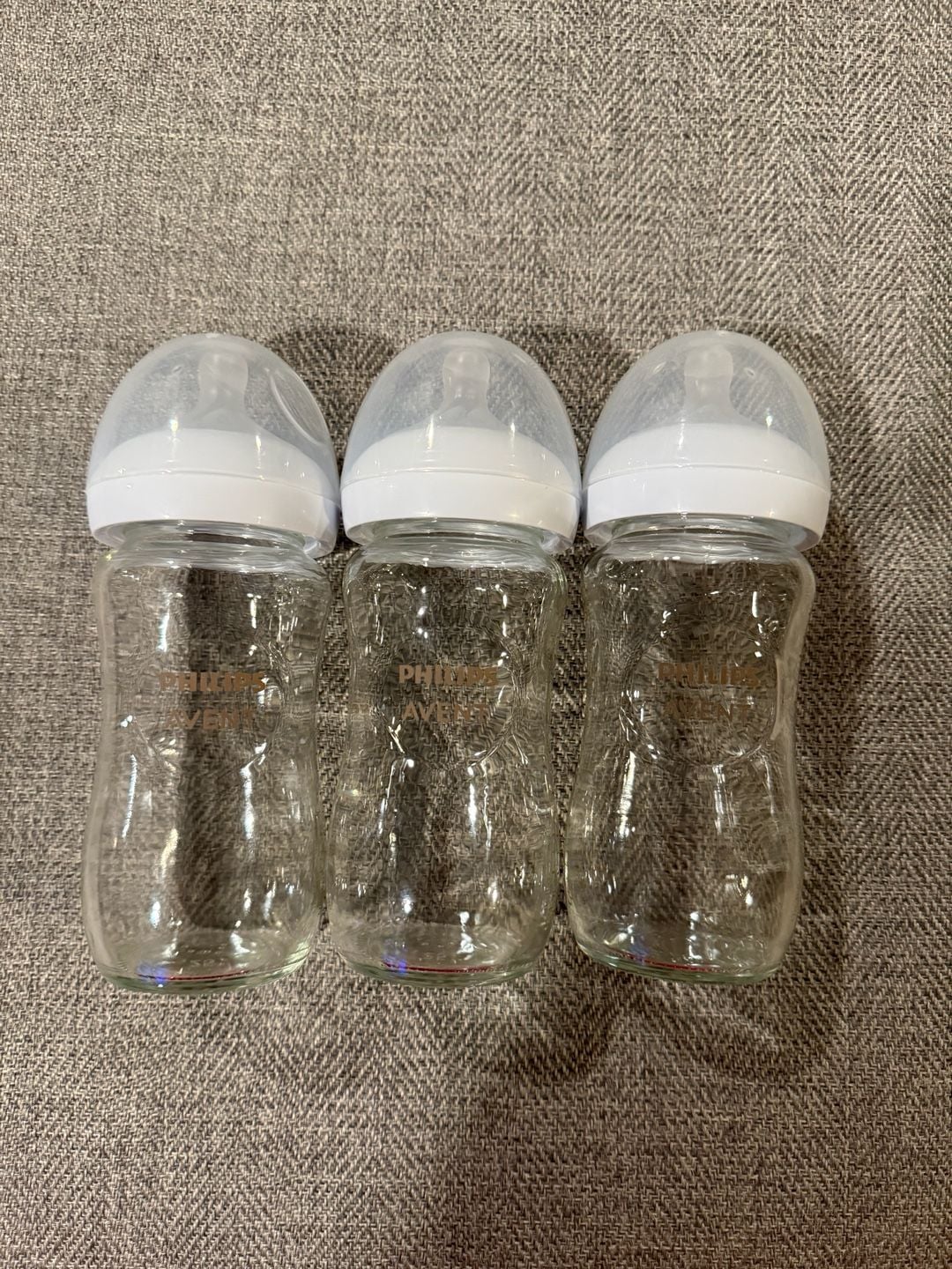 Philips Avent Natural Glass Baby Bottle Size 9 oz 3-Pack 5