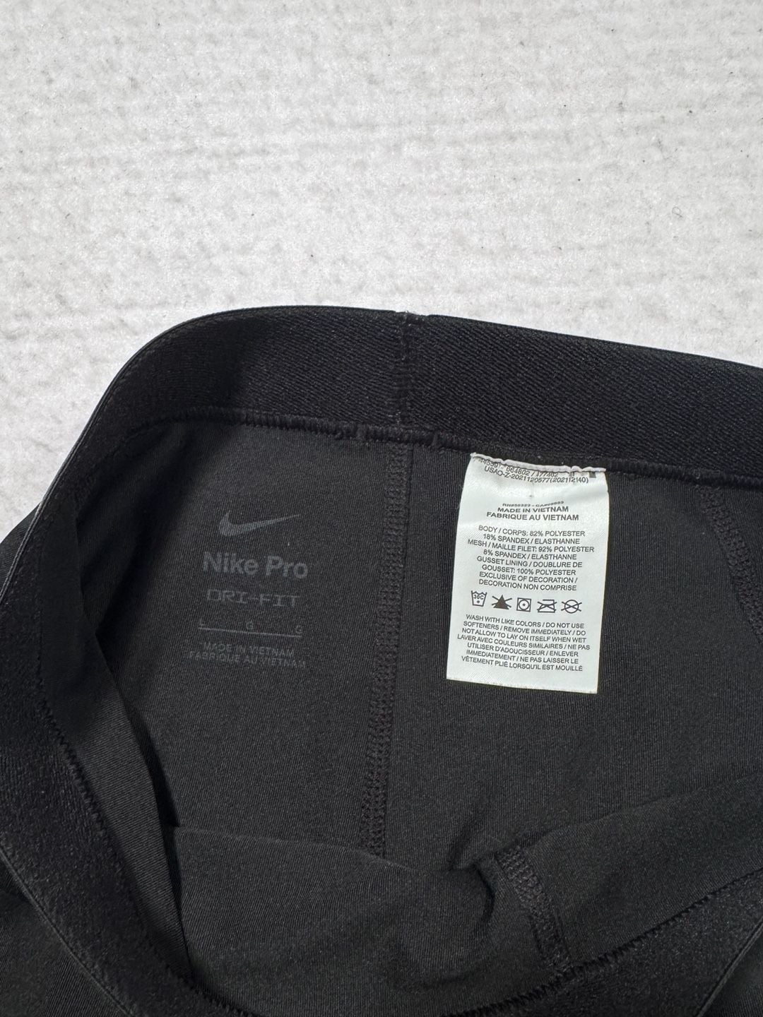 Nike Pro Kids Youth Large Compression Shorts Black Athleticis 8