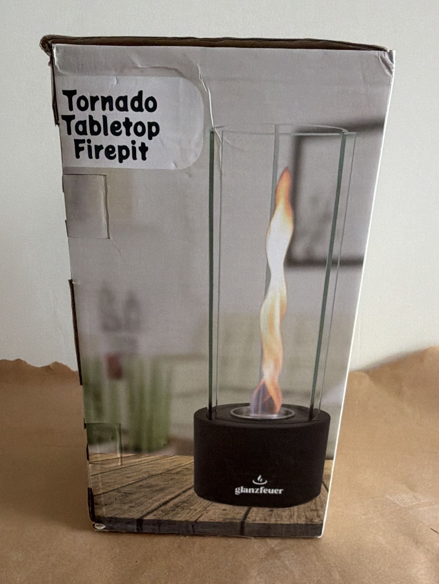 Glanzfeuer Tornado Tabletop Fire Pit 1