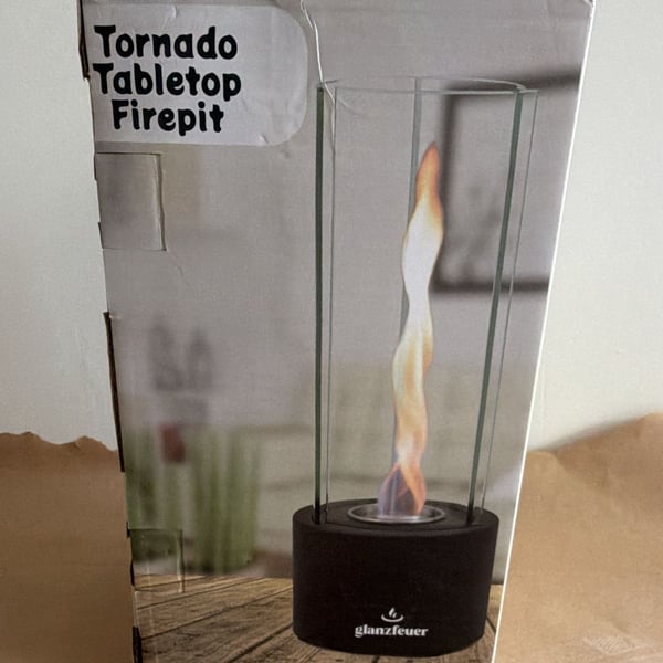 Glanzfeuer Tornado Tabletop Fire Pit