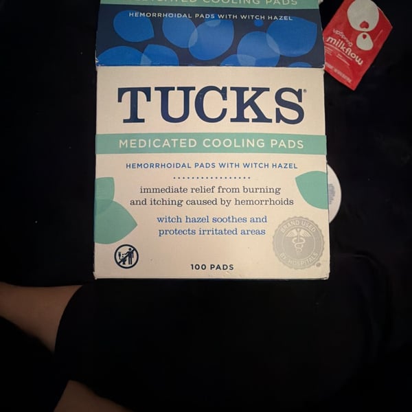 Tucks Medicated Hemorrhoidal Pads - 100ct : ,