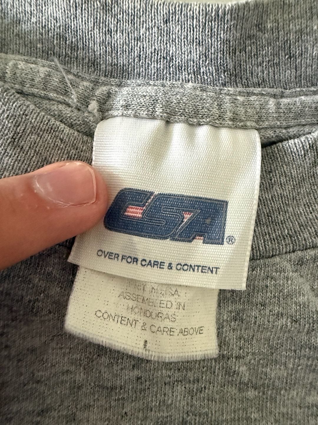 Lee Sport Chicago Cubs T-Shirt Size L Gray 2004 MLB National League Central 4