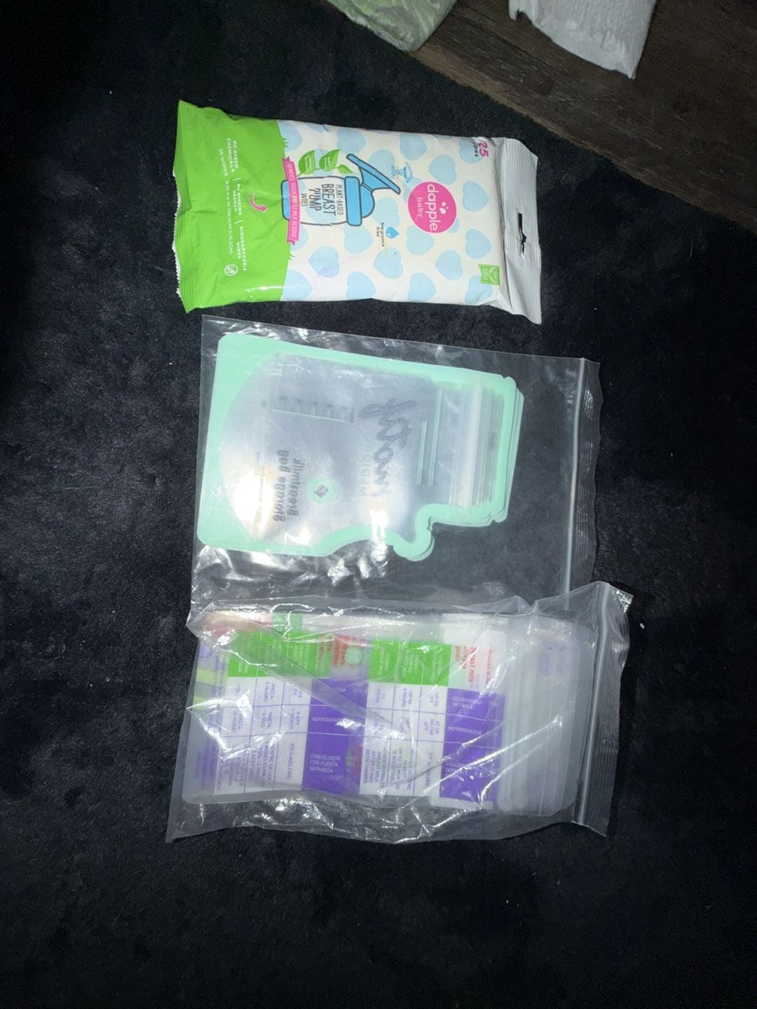 Dapple Baby Plant Based Breast Pump Cleaner Wipes, 1