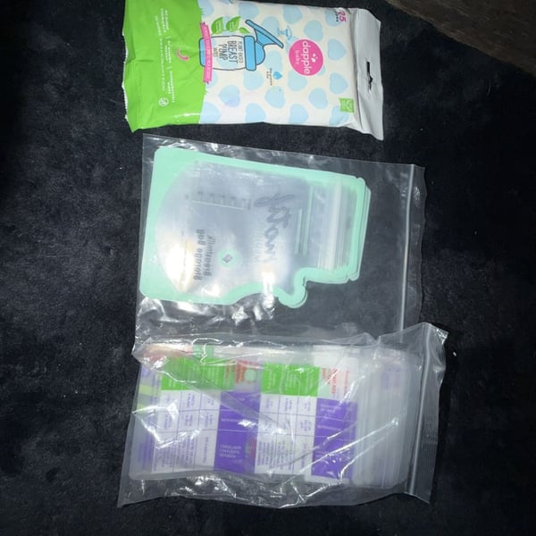 Dapple Baby Plant Based Breast Pump Cleaner Wipes,
